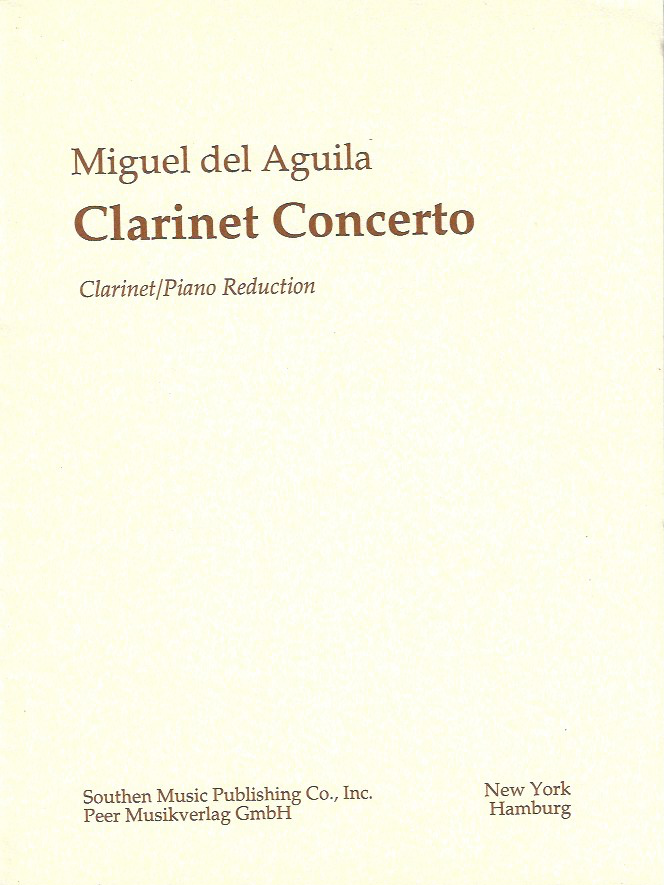 del Águila - Clarinet Concerto (piano reduction)