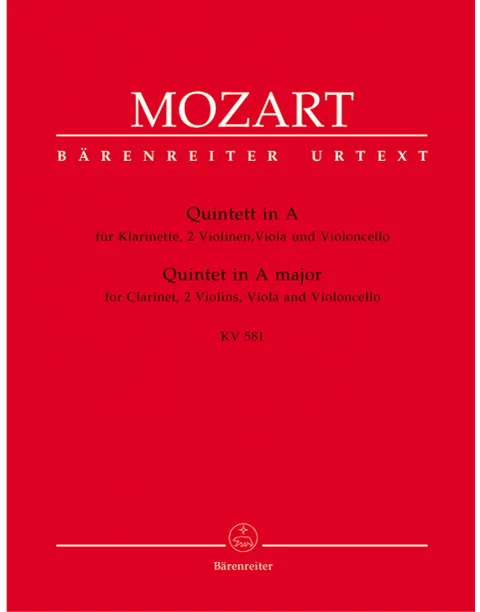 Mozart - Quintet for Clarinet and String Quartet in A major, K. 581 "Stadler Quintet"