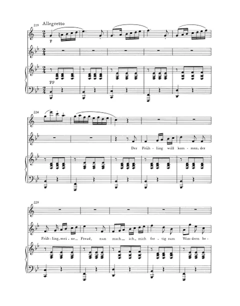 Schubert - The Shepherd on the Rock for Voice, Clarinet and Piano op. post. 129 D 965