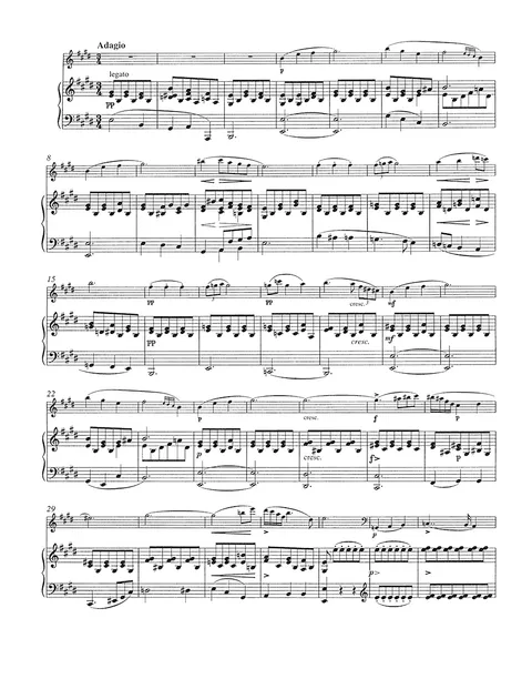 Schubert - Sonata in A minor, 'Arpeggione' for Clarinet and Piano