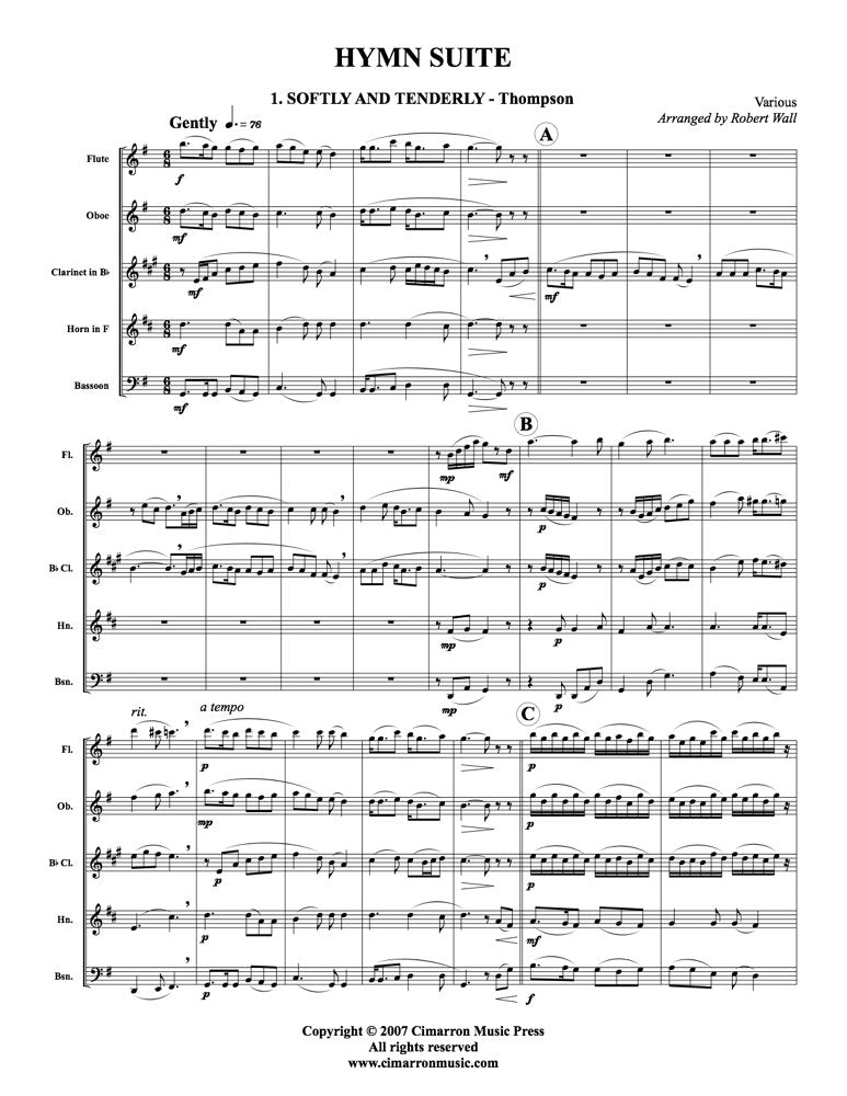 Wall - Hymn Suite for Woodwind Quintet