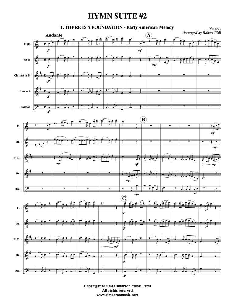 Wall - Hymn Suite #2 for Woodwind Quintet