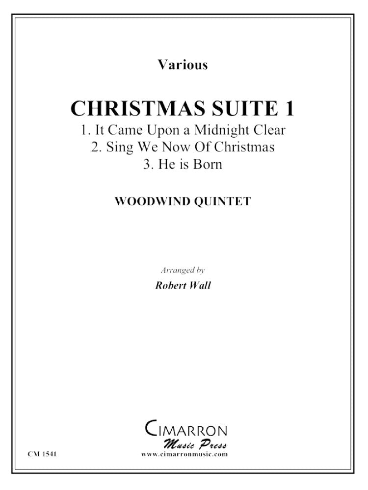 Wall - Christmas Suite 1 for Woodwind Quintet