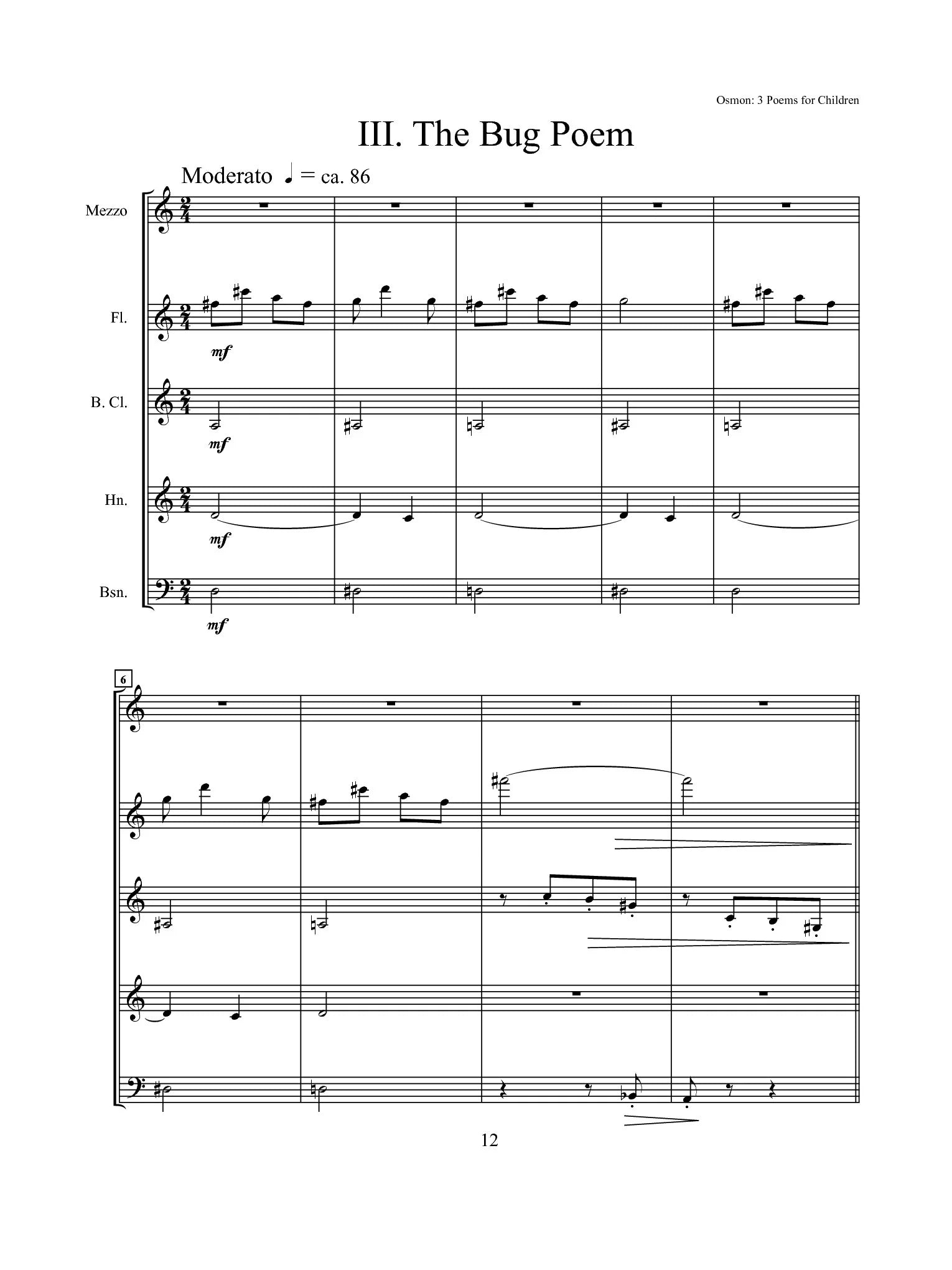 Osmon - 3 Poems for Children