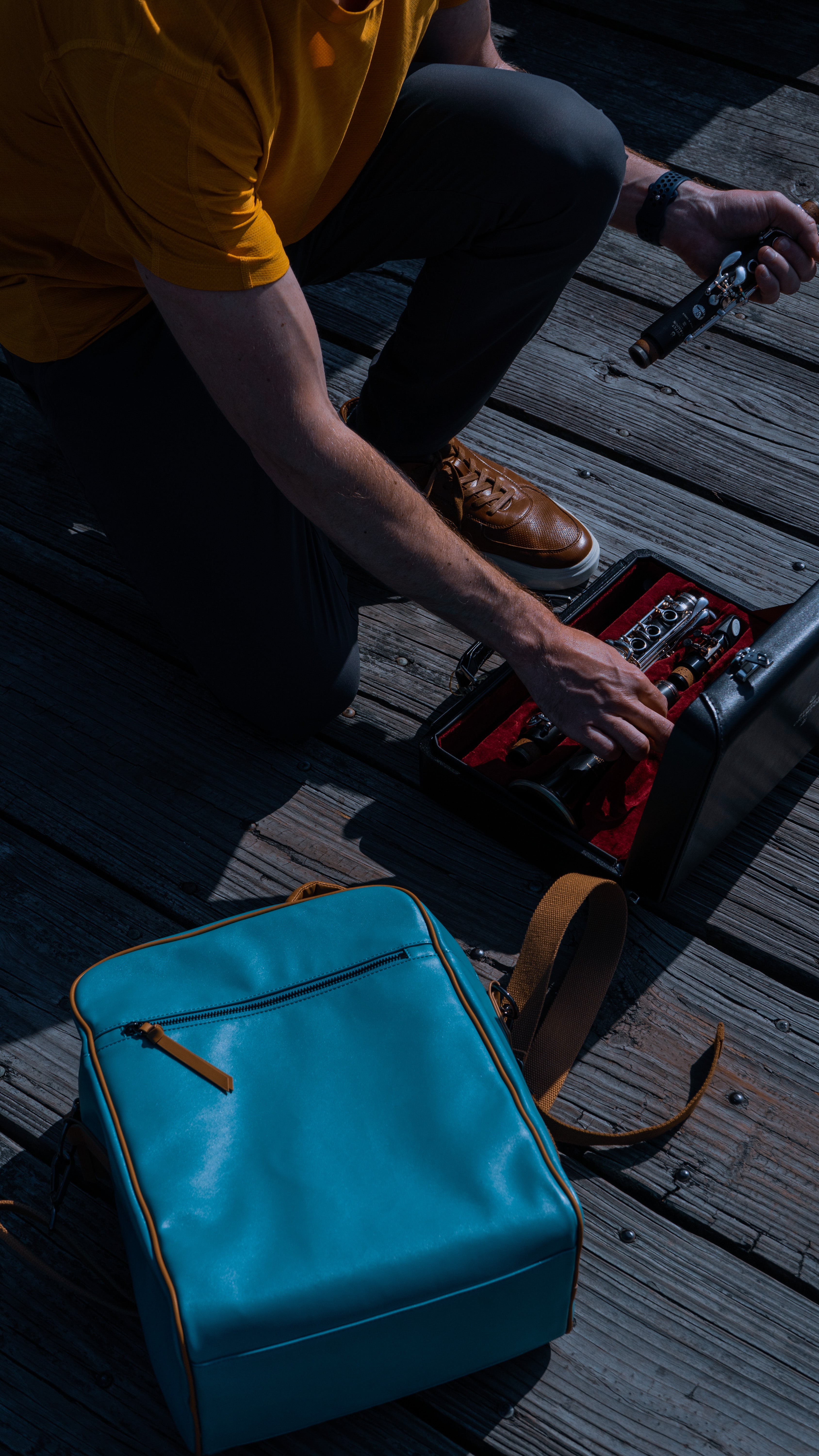 Clariscooter Single Clarinet Bag - Teal