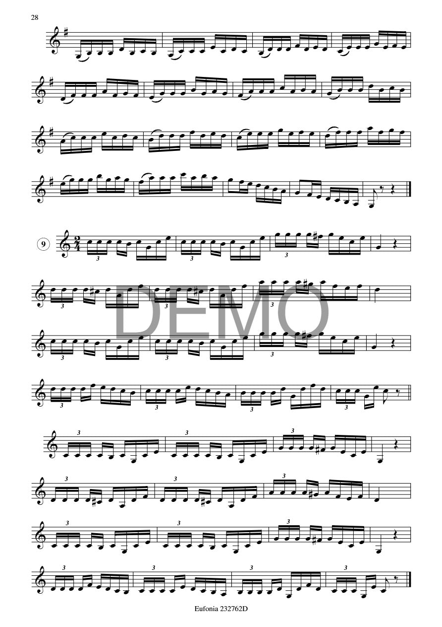 Correnti - Claristaccato: Staccato Exercises for Clarinet