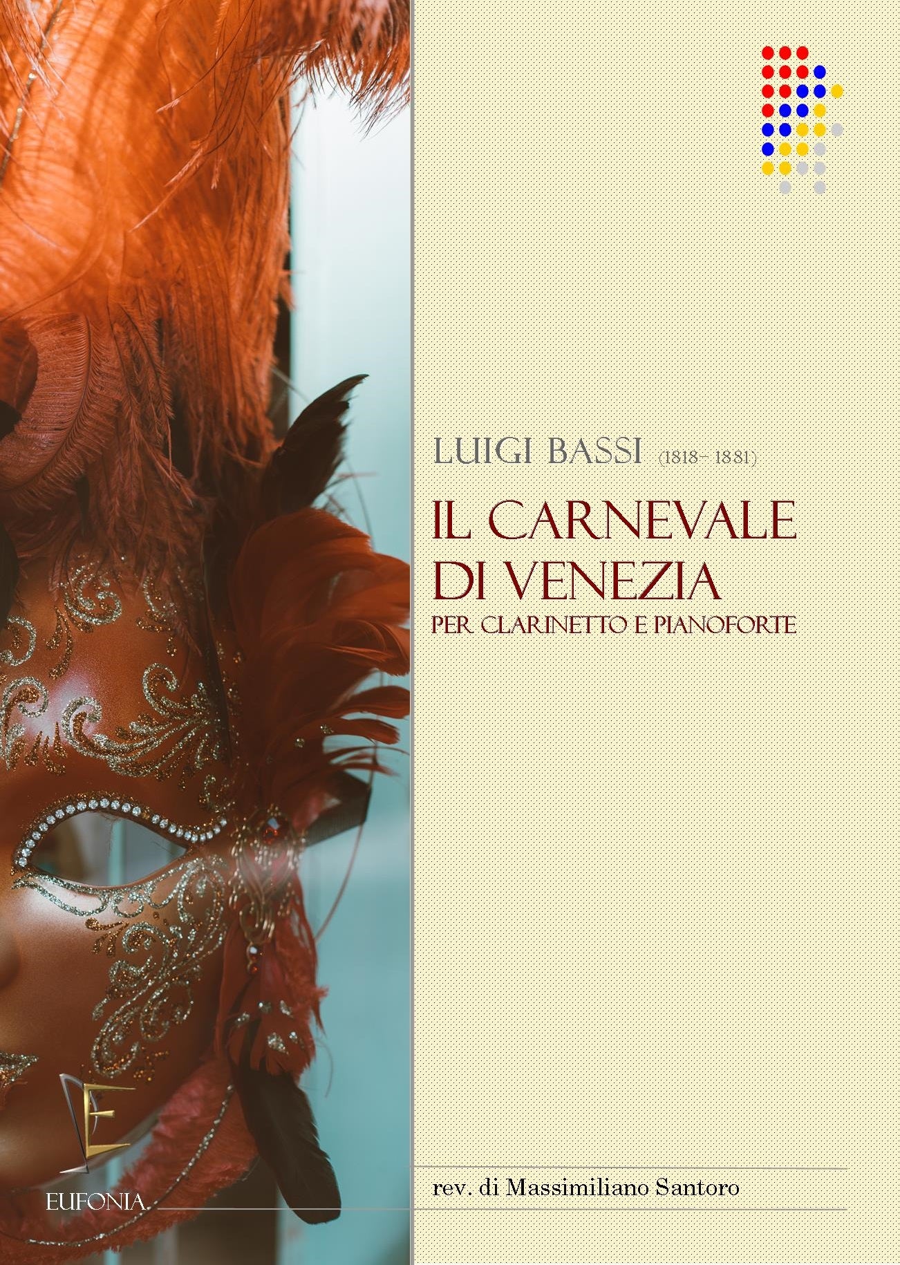 Bassi (arr. Santoro) - Il Carnevale di Venezia (The Carnival of Venice) for Clarinet and Piano