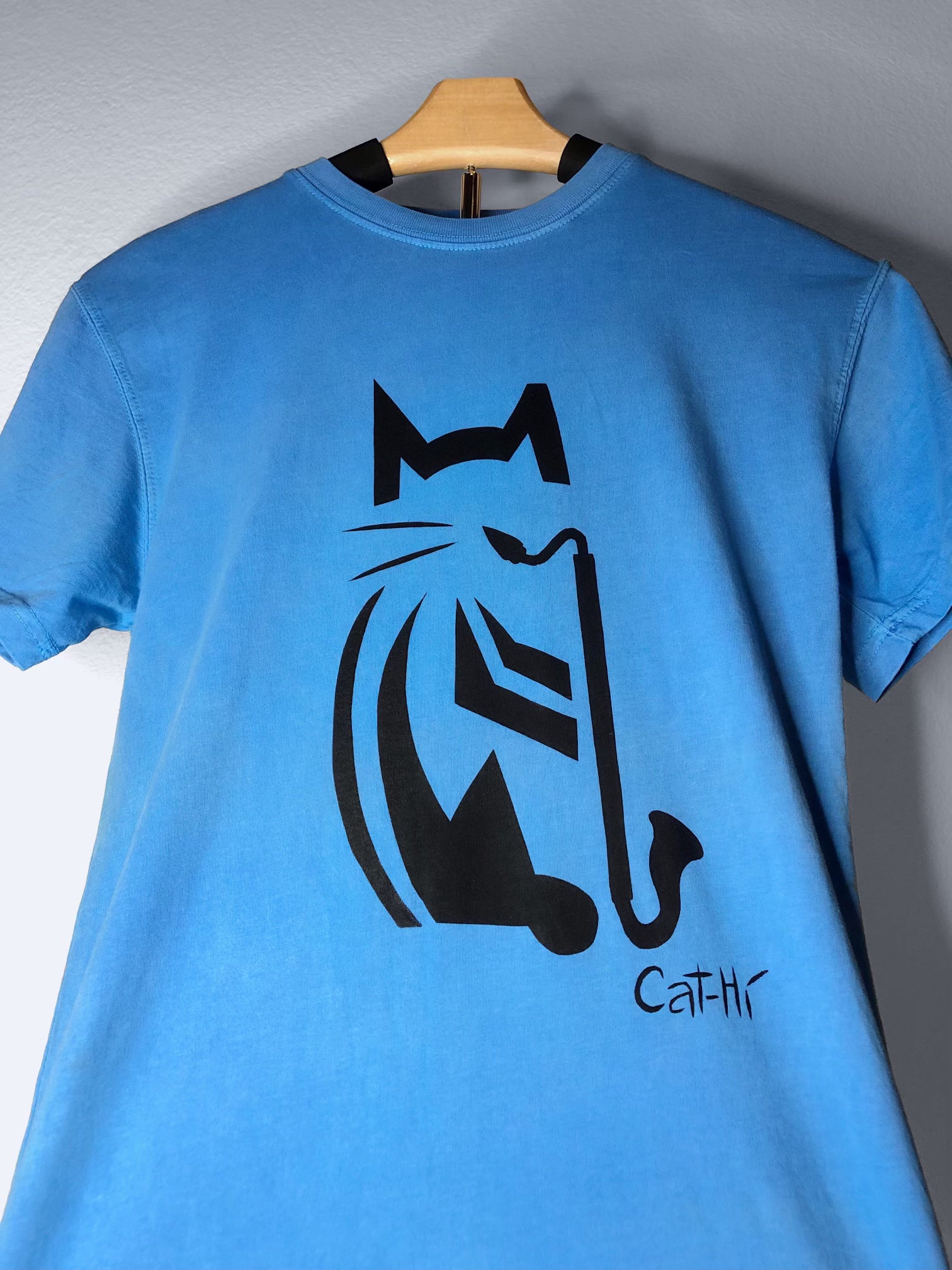 Cat-Hi - Bass Clarinet Cat Shirt - XS