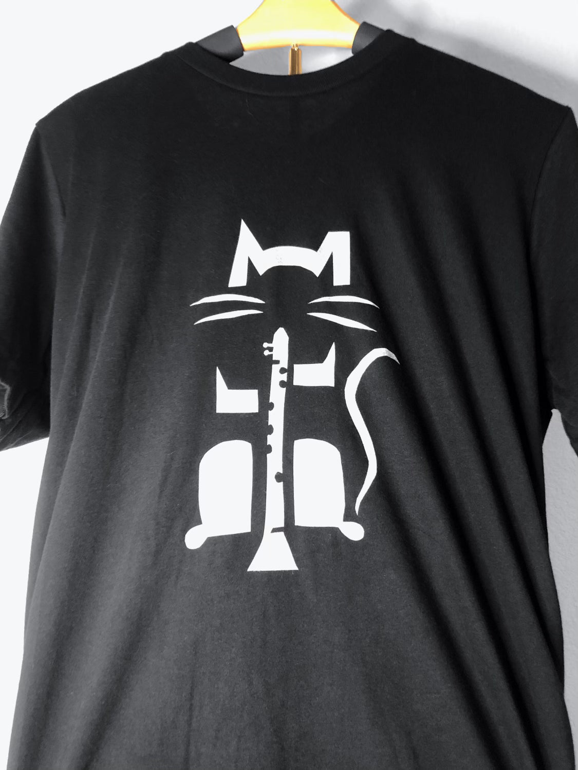 Cat-Hi - Clarinet Cat Shirt - L