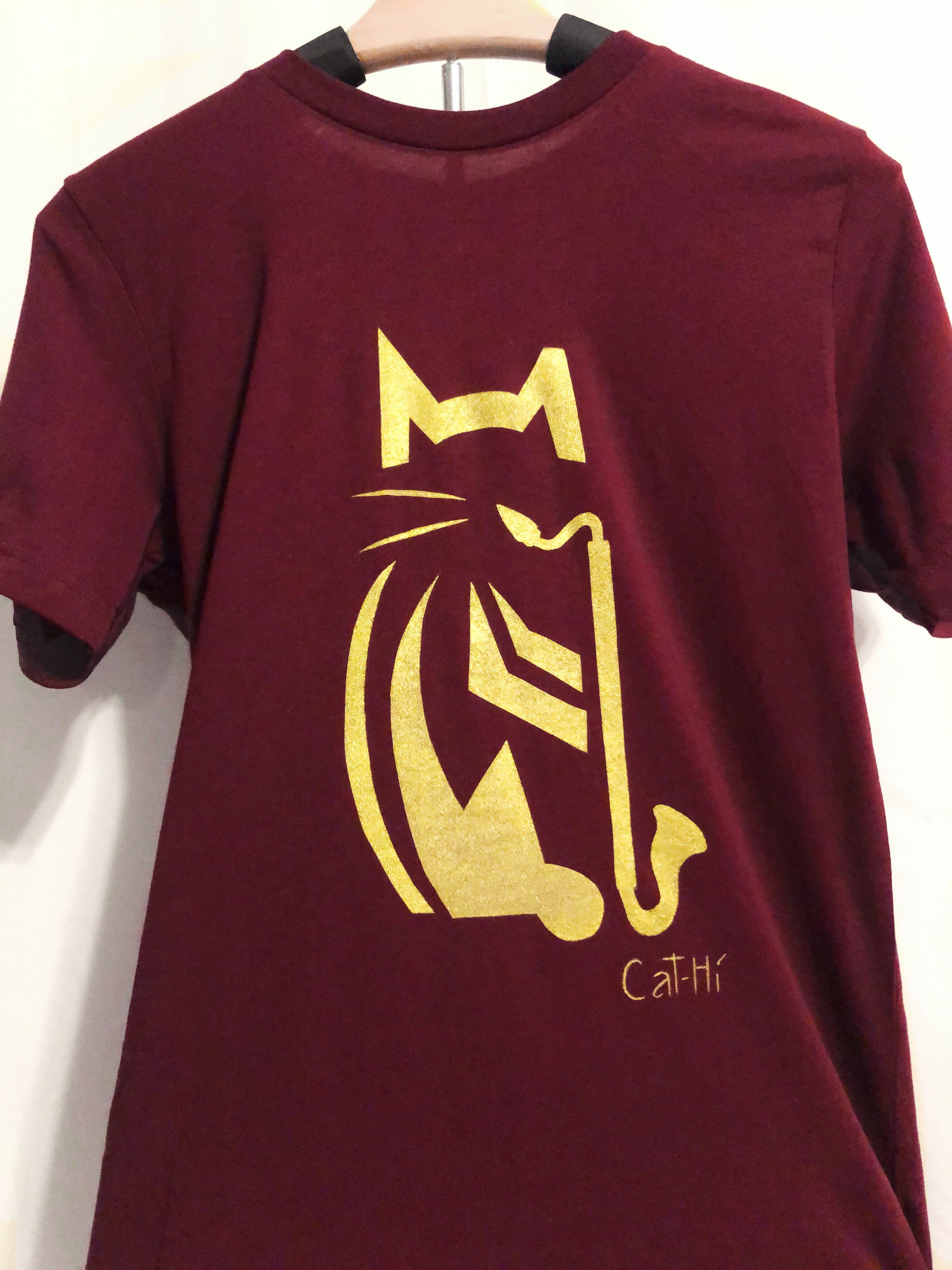 Cat-Hi - Bass Clarinet Cat Shirt - S