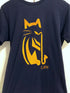 Cat-Hi - Bass Clarinet Cat Shirt - S