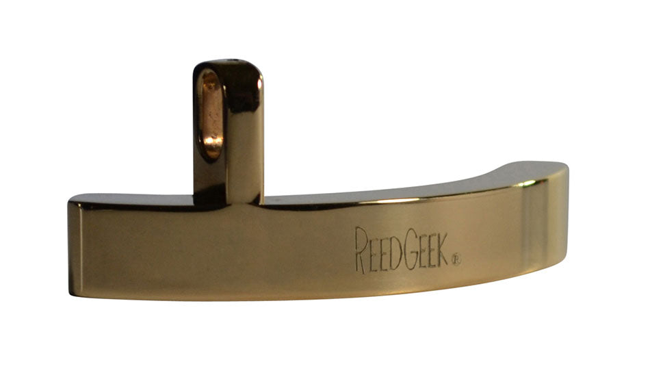 ReedGeek Klangbogen Bore and Reed Stabilizer: Hand Polished 24KT GoldPlate 1-Piece