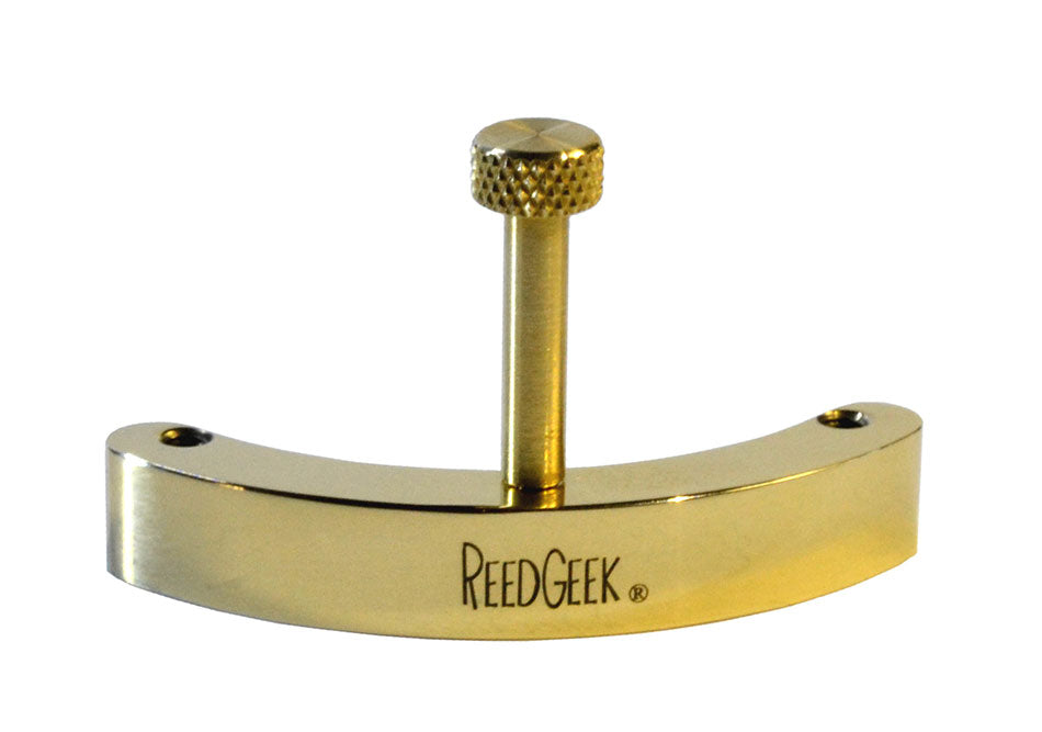 ReedGeek Klangbogen Bore and Reed Stabilizer: High Polished Brass 3-Pin Set