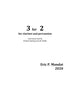 Mandat - 3 for 2 for Clarinet and Percussion