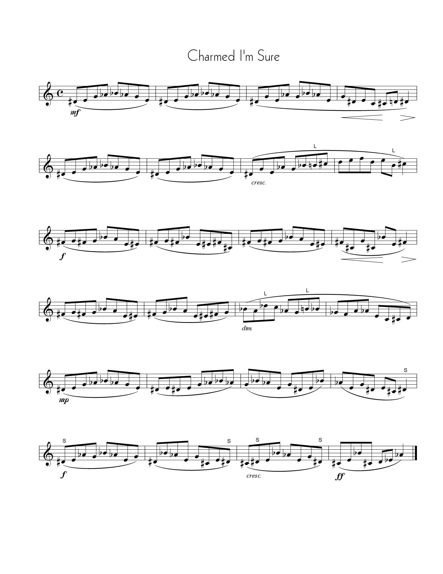 Mandat - Finger Food Etudes for Clarinet