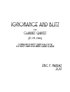 Mandat - Ignorance and Blitz for Clarinet Quintet