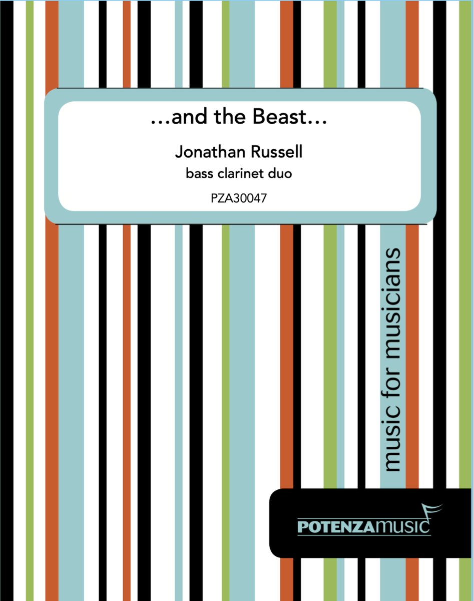 Russell - ...and the Beast... for Bass Clarinet Duo