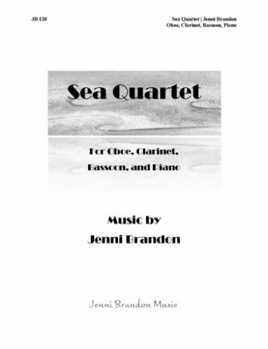 Jenni Brandon - Sea Quartet for Oboe, Clarinet, Bass Clarinet, and Piano