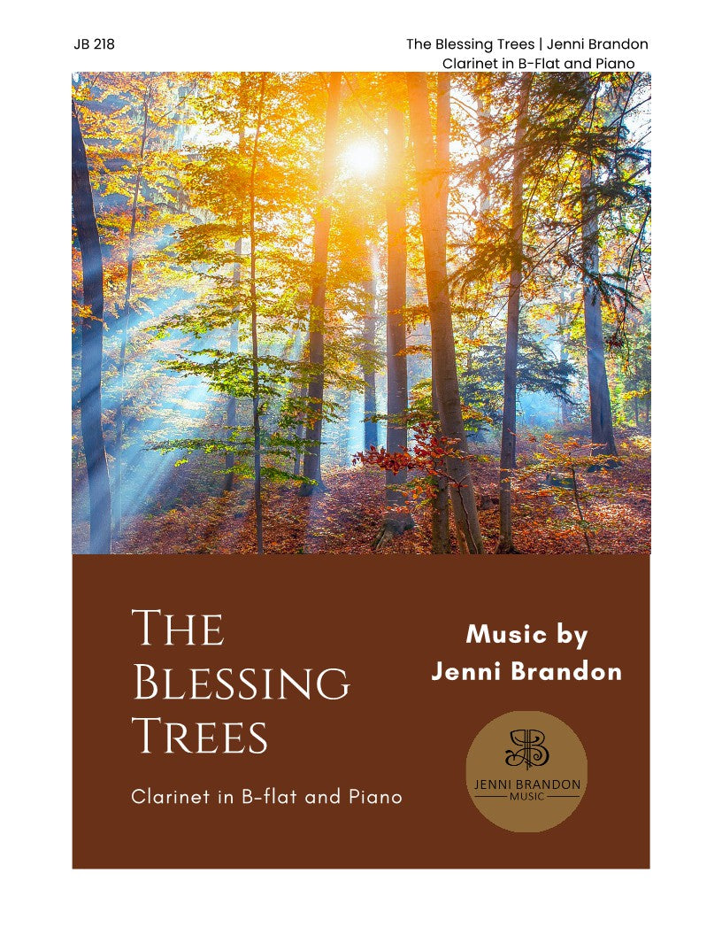 Jenni Brandon - The Blessing Trees for Clarinet and Piano