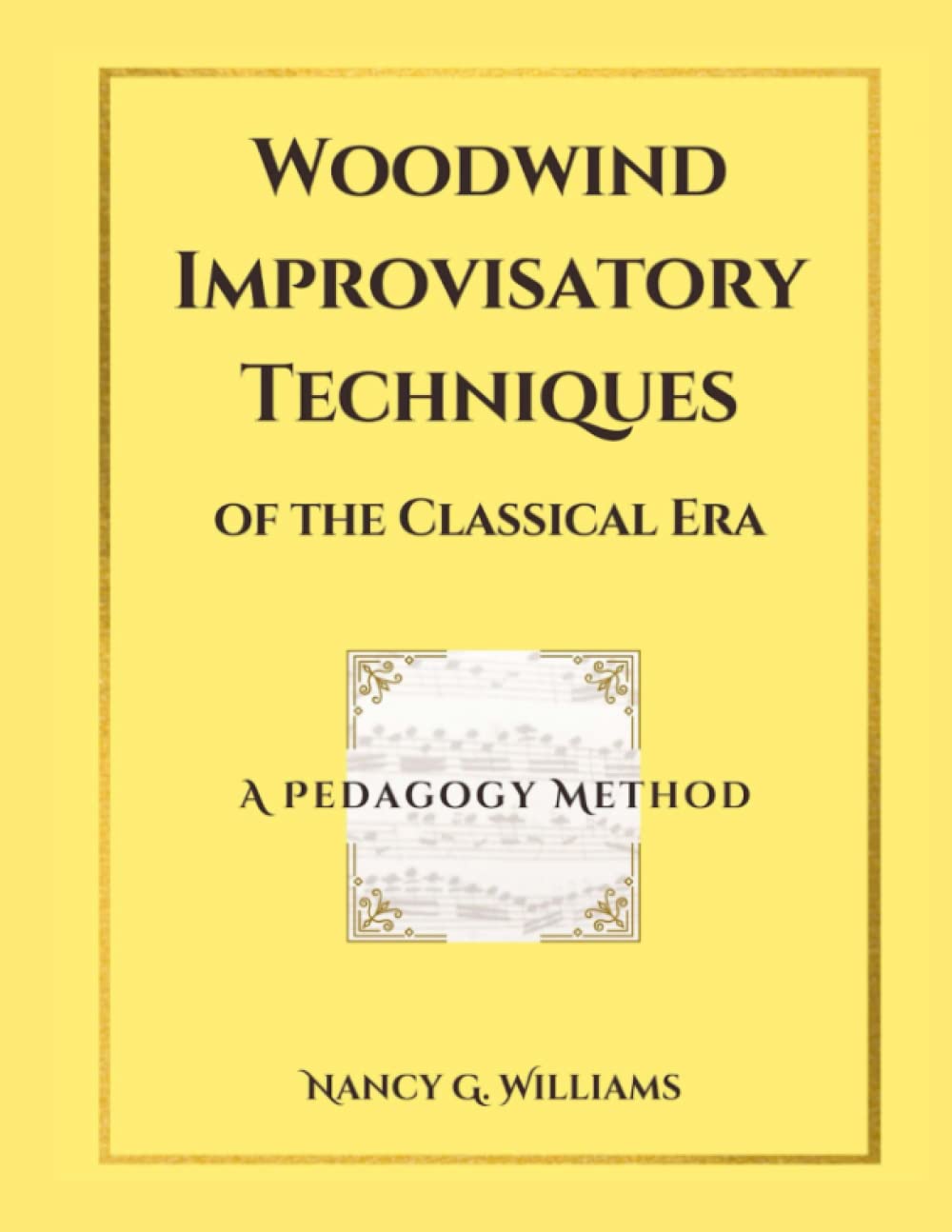 Woodwind Improvisatory Techniques of the Classical Era