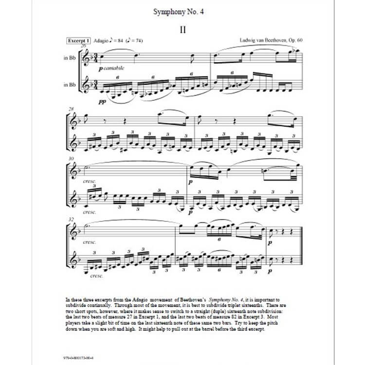 Friberg - Clarinet Excerpts in Context: Duets for Ensemble Mastery