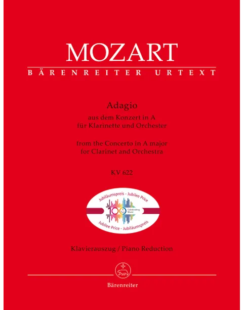 Mozart - Adagio for Clarinet and Orchestra (K. 622)