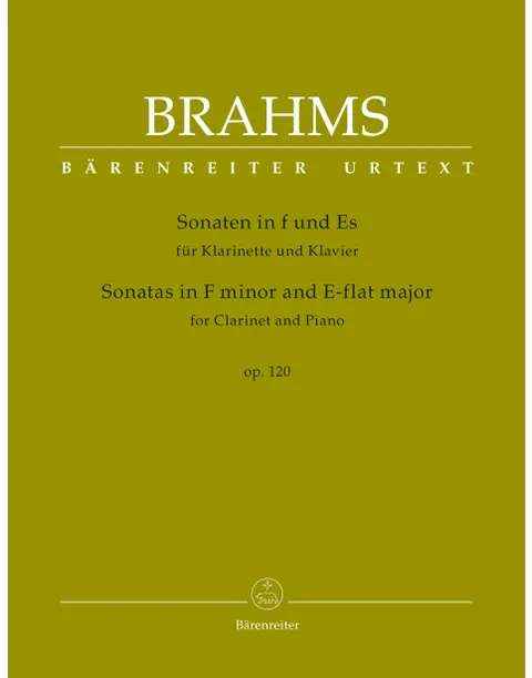 Brahms - Sonatas, Op. 120 for Clarinet and Piano
