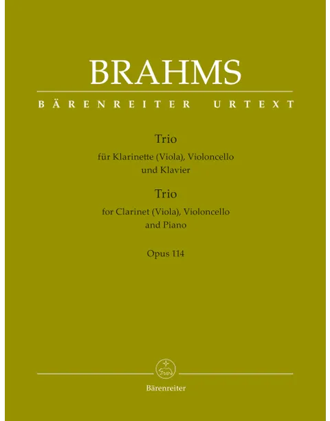 Brahms - Trio for Clarinet (Viola), Violoncello and Piano op. 114