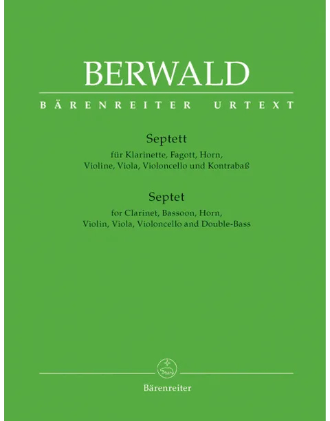 Berwald - Septet for Clarinet, Bassoon, Horn, Viola, Violoncello and Double-Bass