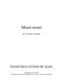 De Alba - Muni-Muni for Two Bass Clarinets