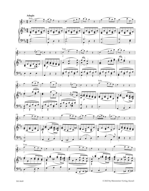 Mozart - Adagio for Clarinet and Orchestra (K. 622)