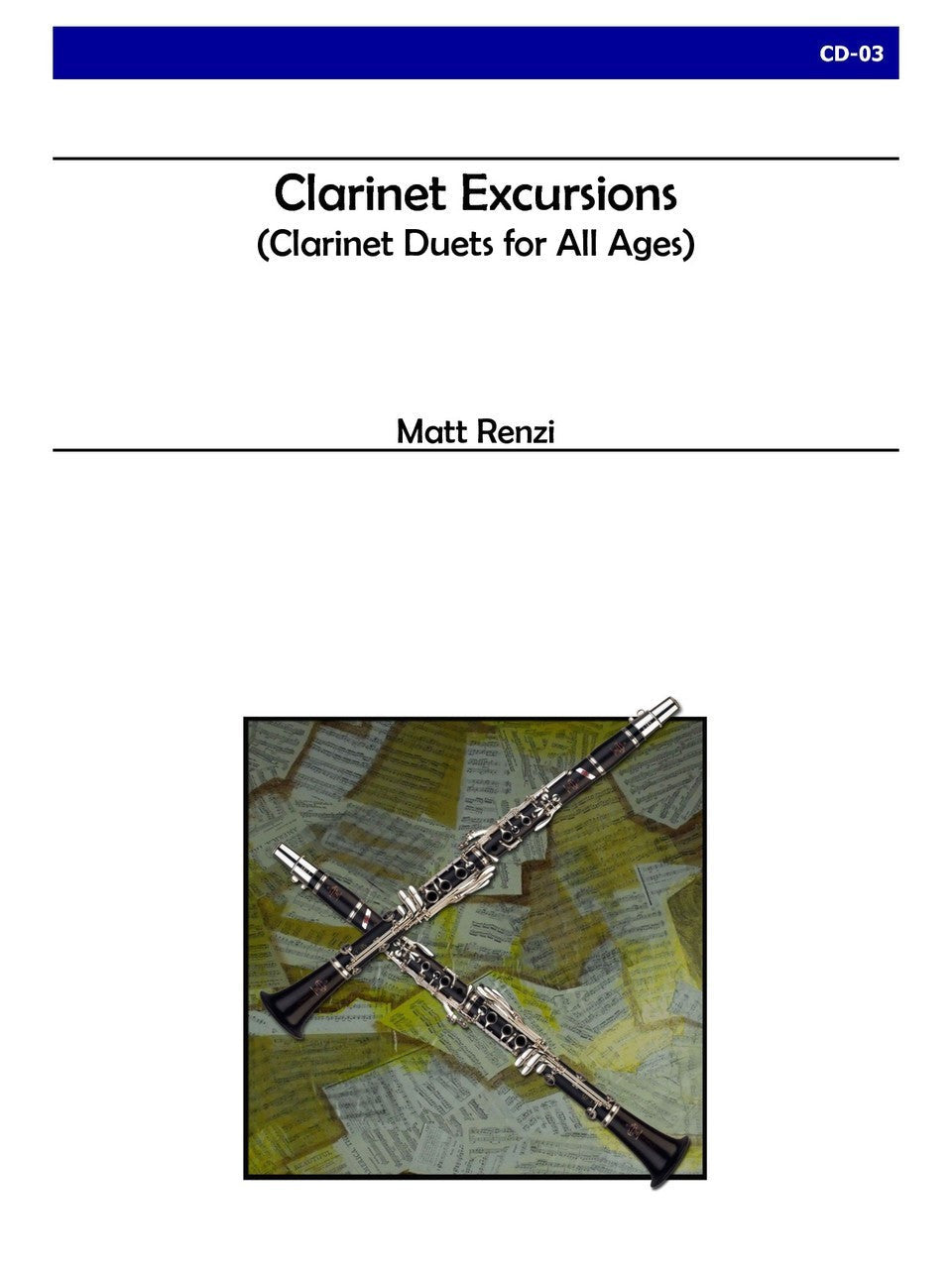 Renzi - Clarinet Excursions for Clarinet Duet