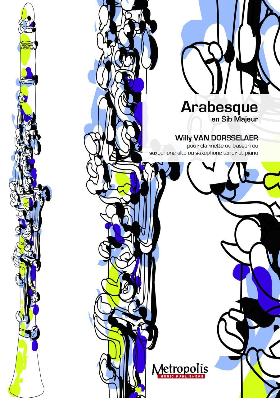 Van Dorsselaer - Arabesque for Clarinet and Piano