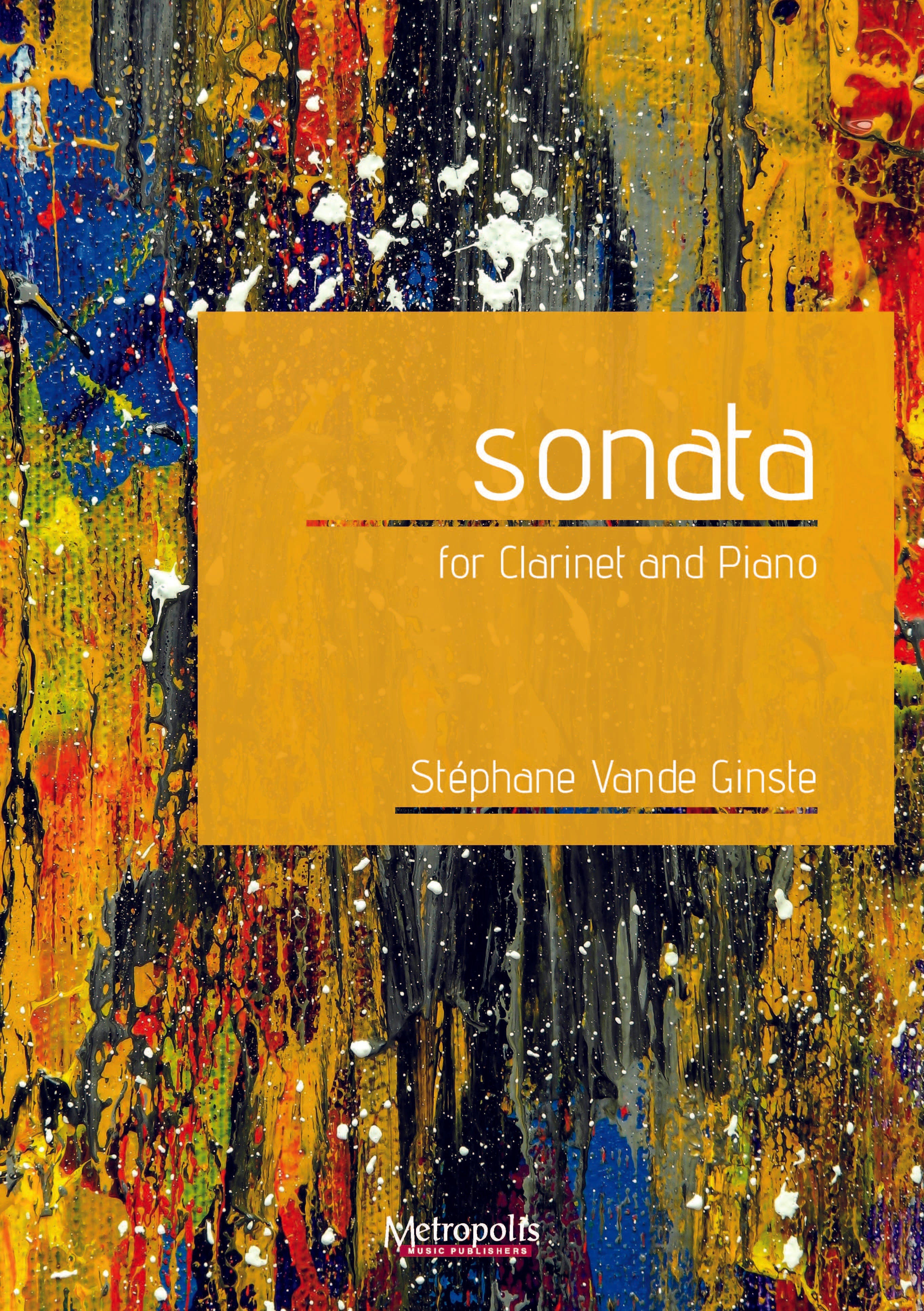 Vande Ginste - Sonata for Clarinet and Piano