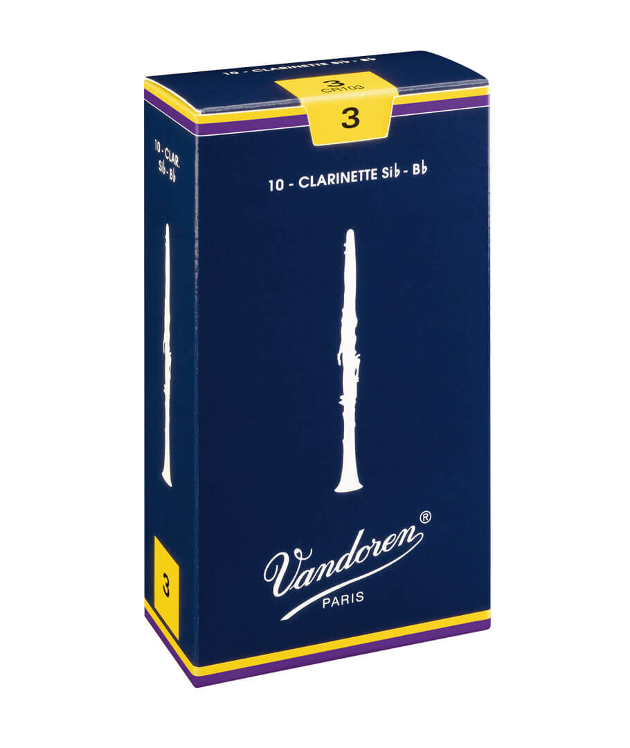 Traditional Reed - B-flat Clarinet - Box of 10